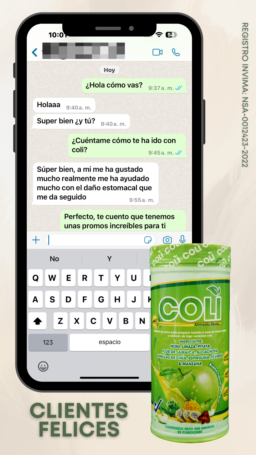 Coli plus Alimento diario 🍏