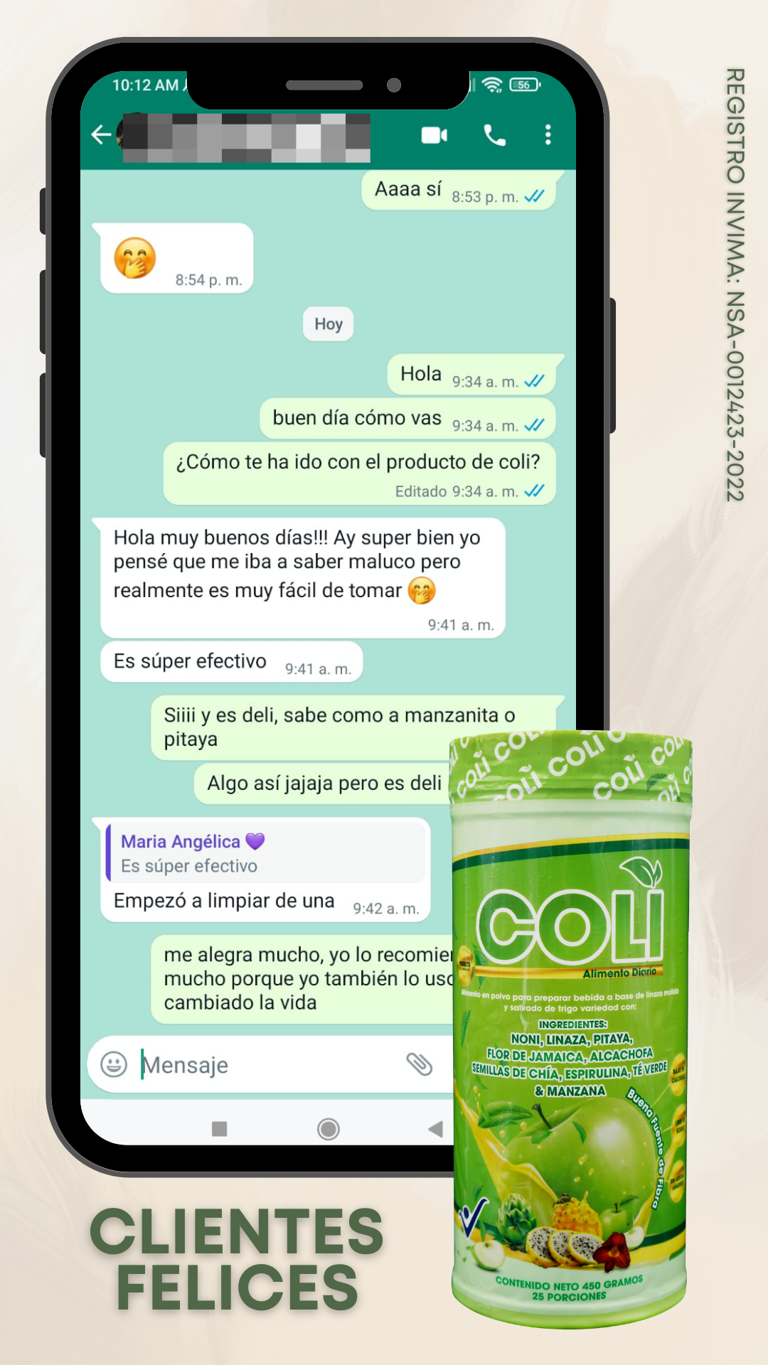 Coli plus Alimento diario 🍏