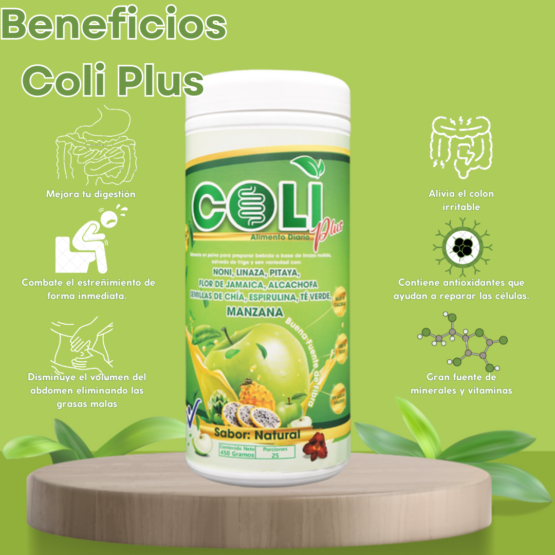 Coli plus Alimento diario 🍏