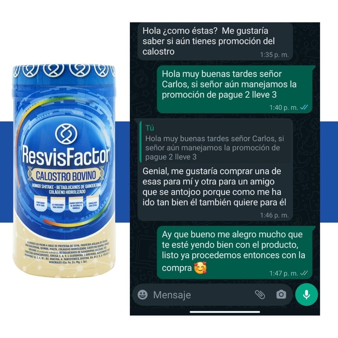 RevisFactor Calostro Bovino🧬 💙